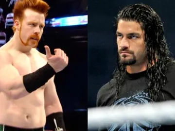 El campeón Sheamus cara a cara con Roman Reigns en 'Raw' El campeón Sheamus cara a cara con Roman Reigns en 'Raw'