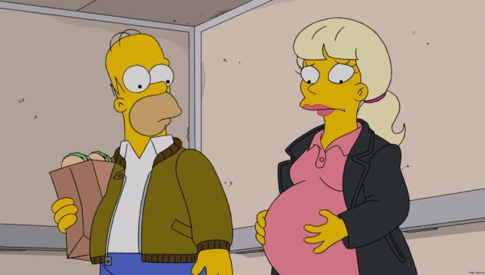 Los Simpson C535 'Dolores de parto'