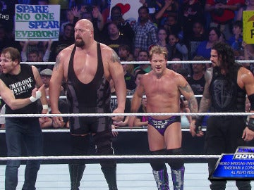 Jericho, Reigns y Ambrose se imponen a The Wyatt Family en 'SmackDown'