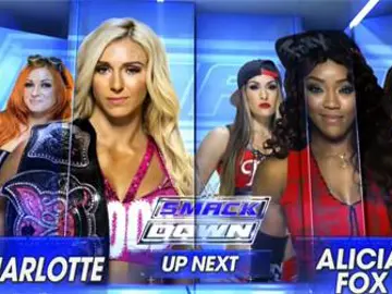 Duelo de Divas entre Charlotte y Alicia Fox, en SmackDown Duelo de Divas entre Charlotte y Alicia Fox, en SmackDown