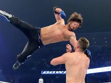 AJ Styles gana a The Miz con el CalfKiller en 'SmackDown' AJ Styles gana a The Miz con el CalfKiller en 'SmackDown'