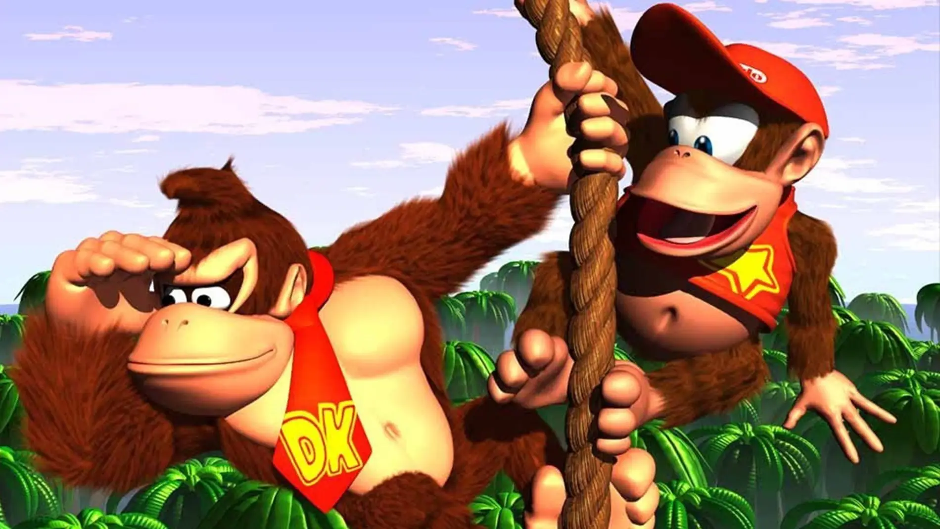 Donkey Kong y Diddy Kong