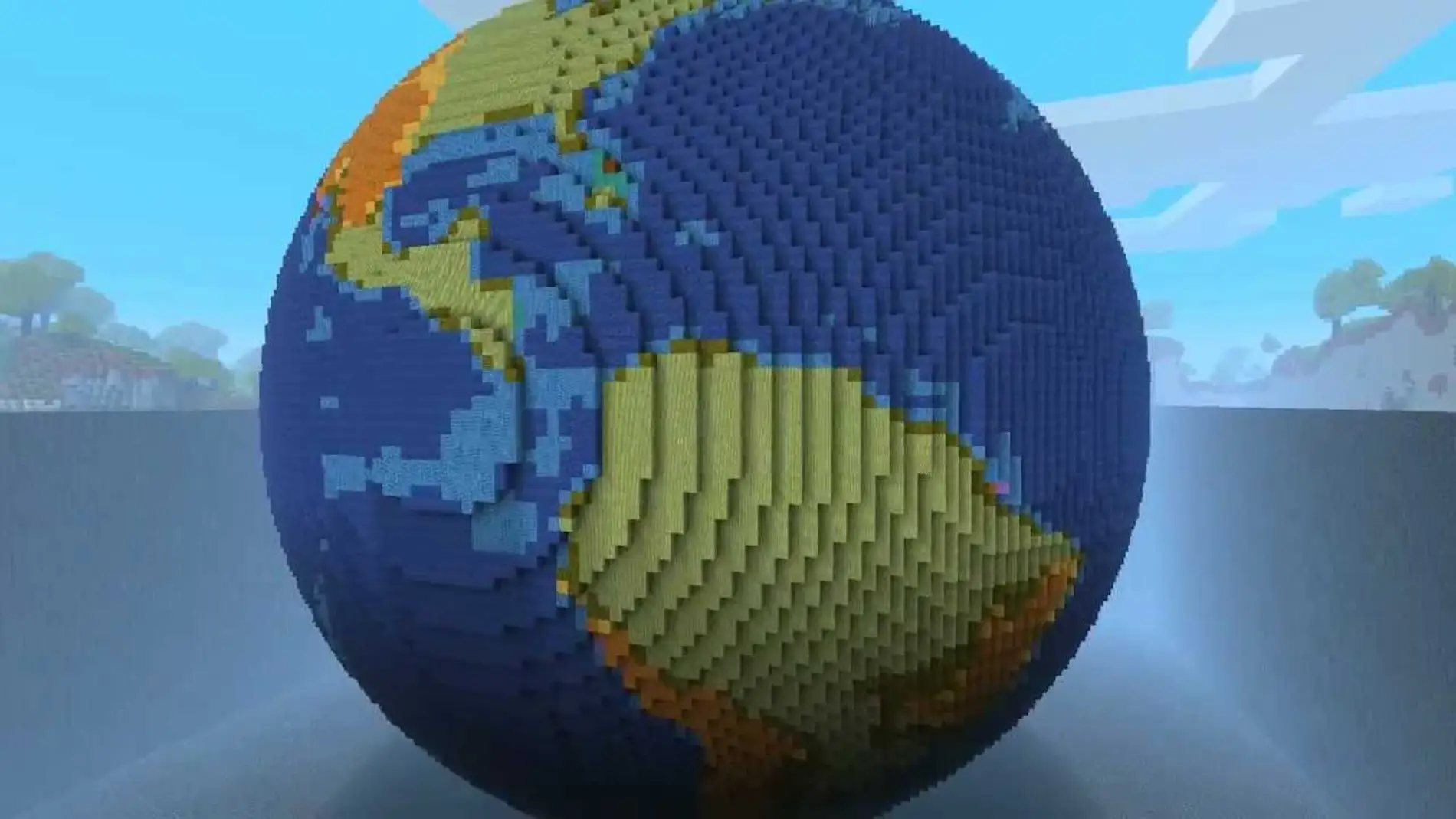 Mundo en Minecraft