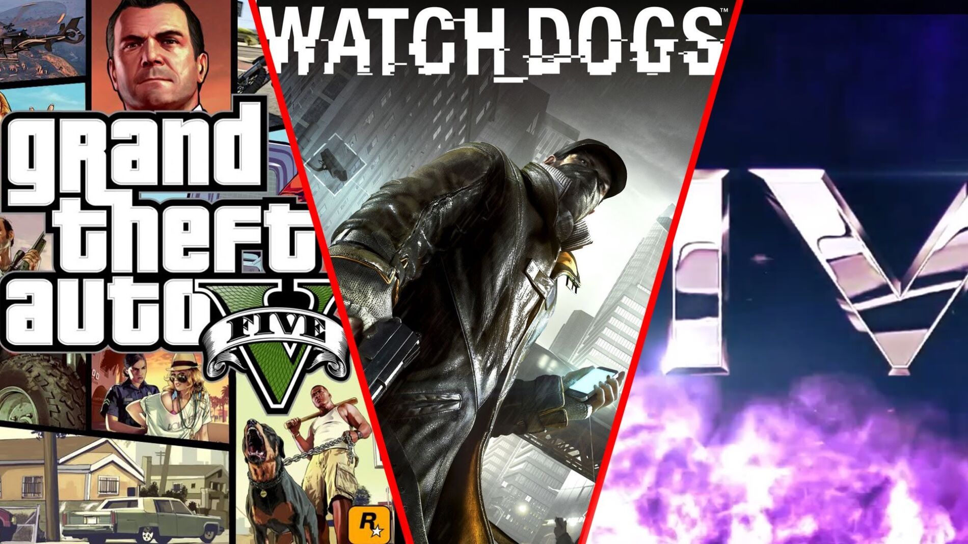 GTA V vs Watch Dogs vs Saints Row IV