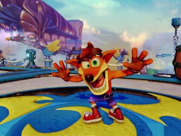 Crash en Skylanders