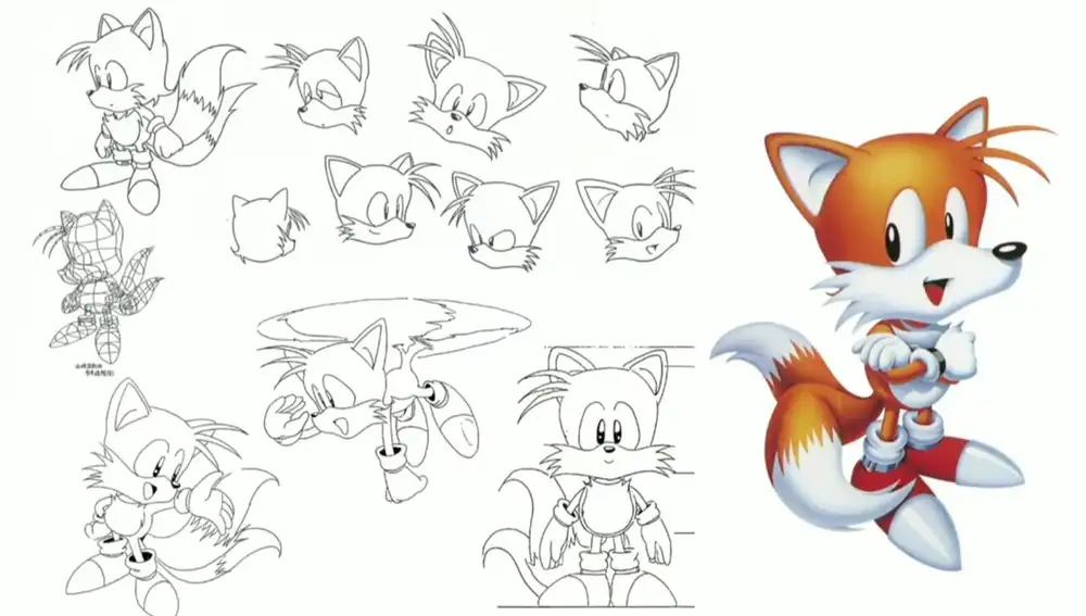 Boceto Tails