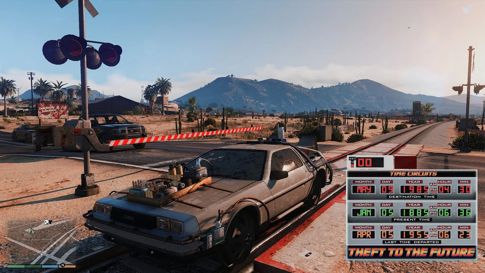 El Delorean en GTA V