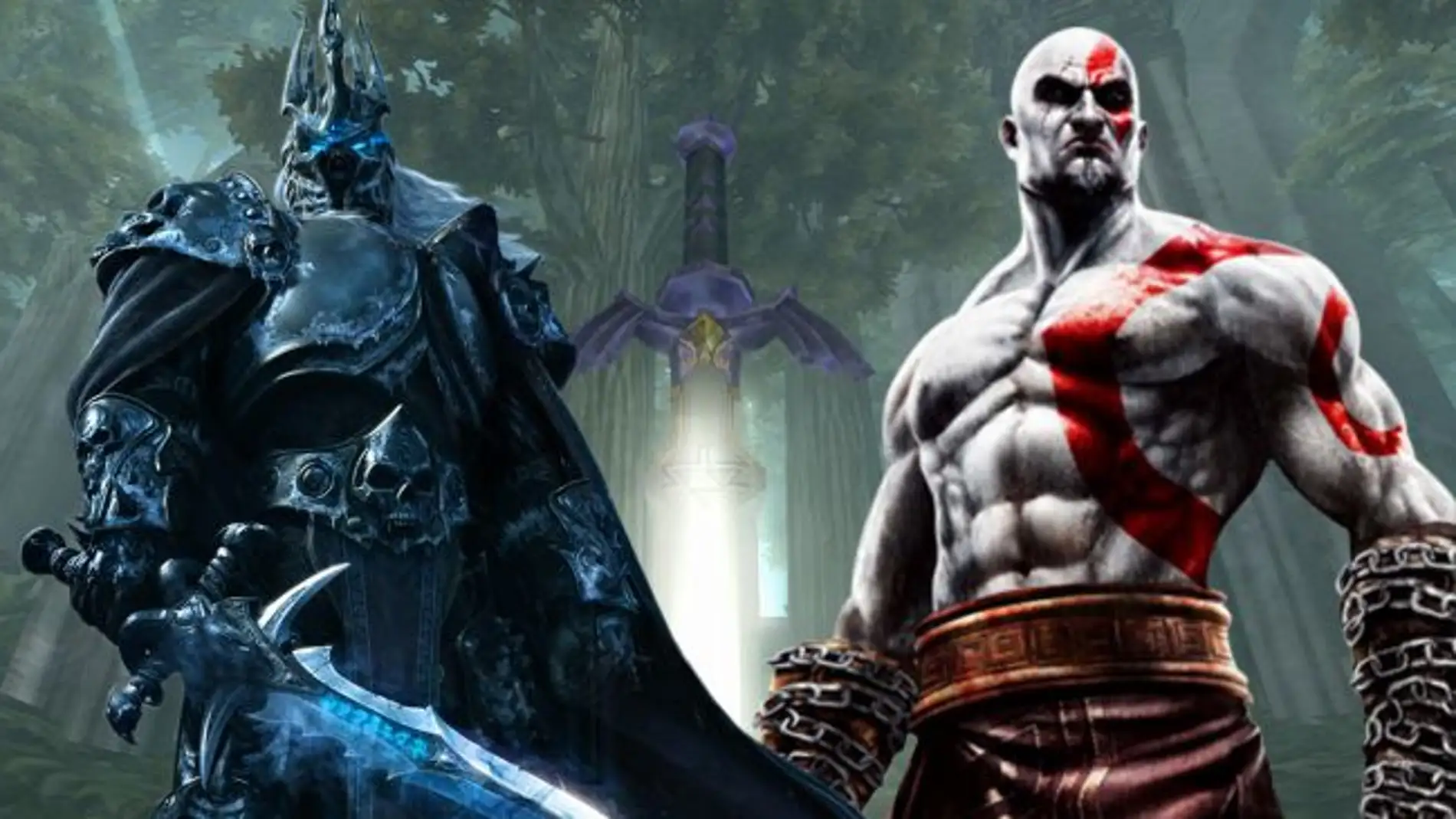 Personajes y armas de videojuegos