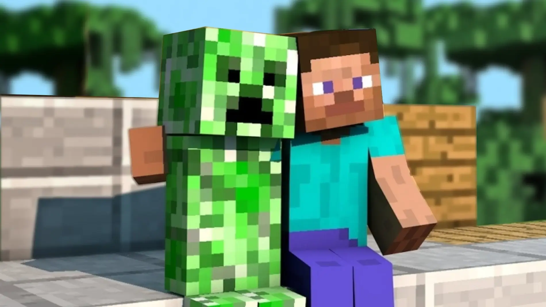 Creeper y Steve