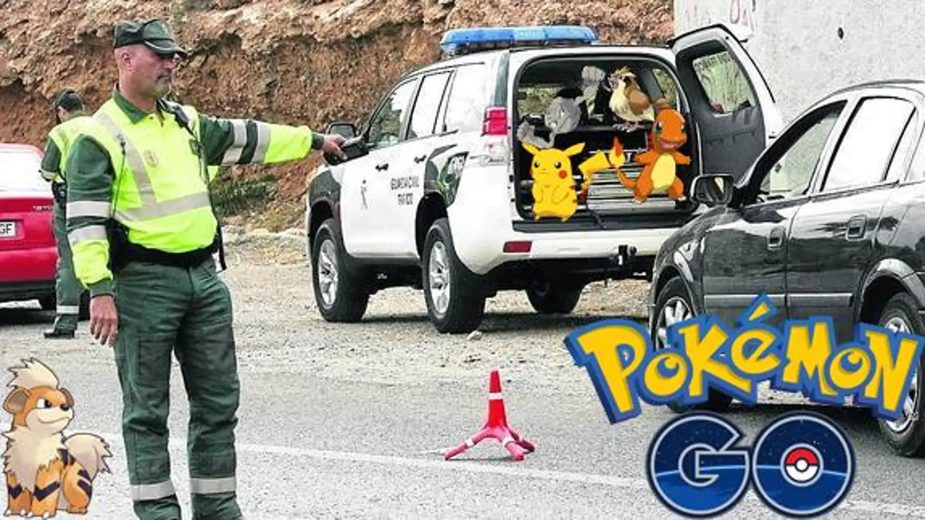 Guardia Civil con Pokémon GO