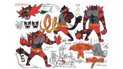 Supuesta evolución final de Litten Supuesta evolución final de Litten
