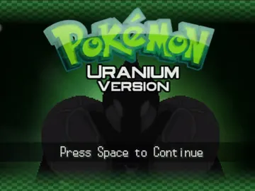 Pokémon Uranium Version Pokémon Uranium Version