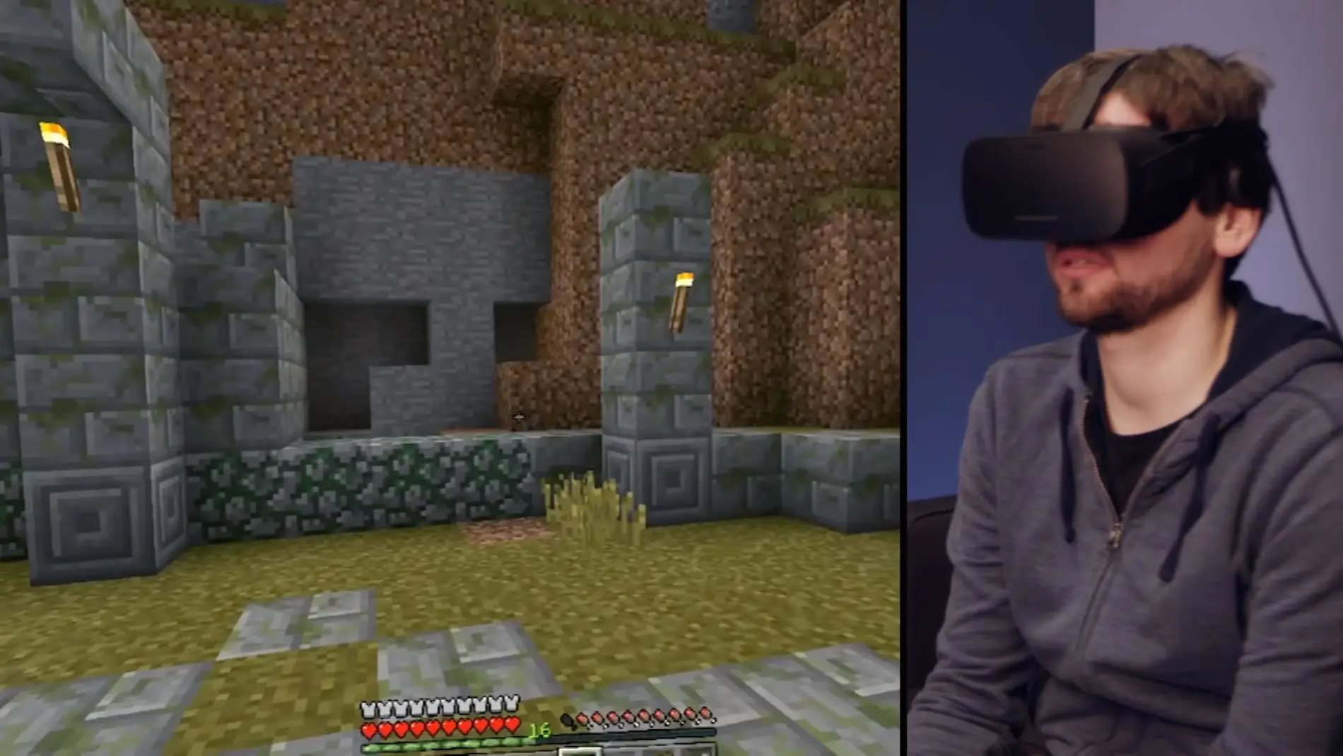 Minecraft con Oculus Rift