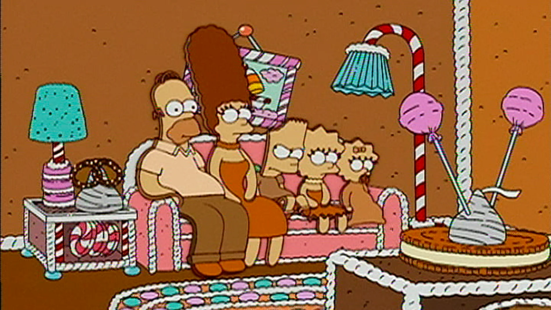 Los Simpson se convierten en galletas