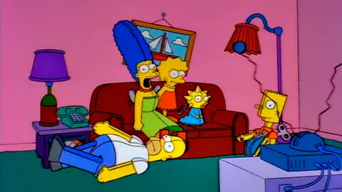 Los Simpson se convierten en juguetes de cuerta Los Simpson se convierten en juguetes de cuerta