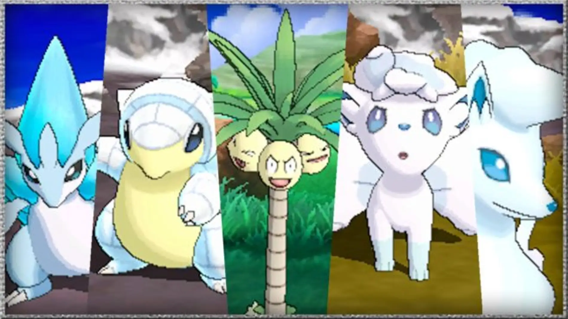 Formas de Alola de Pokémon Sol y Luna
