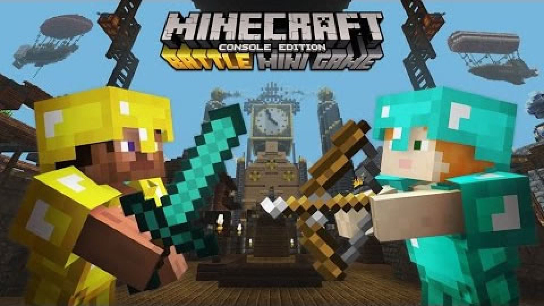Minijuegos de batalla de Minecraft
