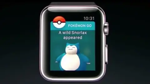 Pokémon GO en iWatch Pokémon GO en iWatch