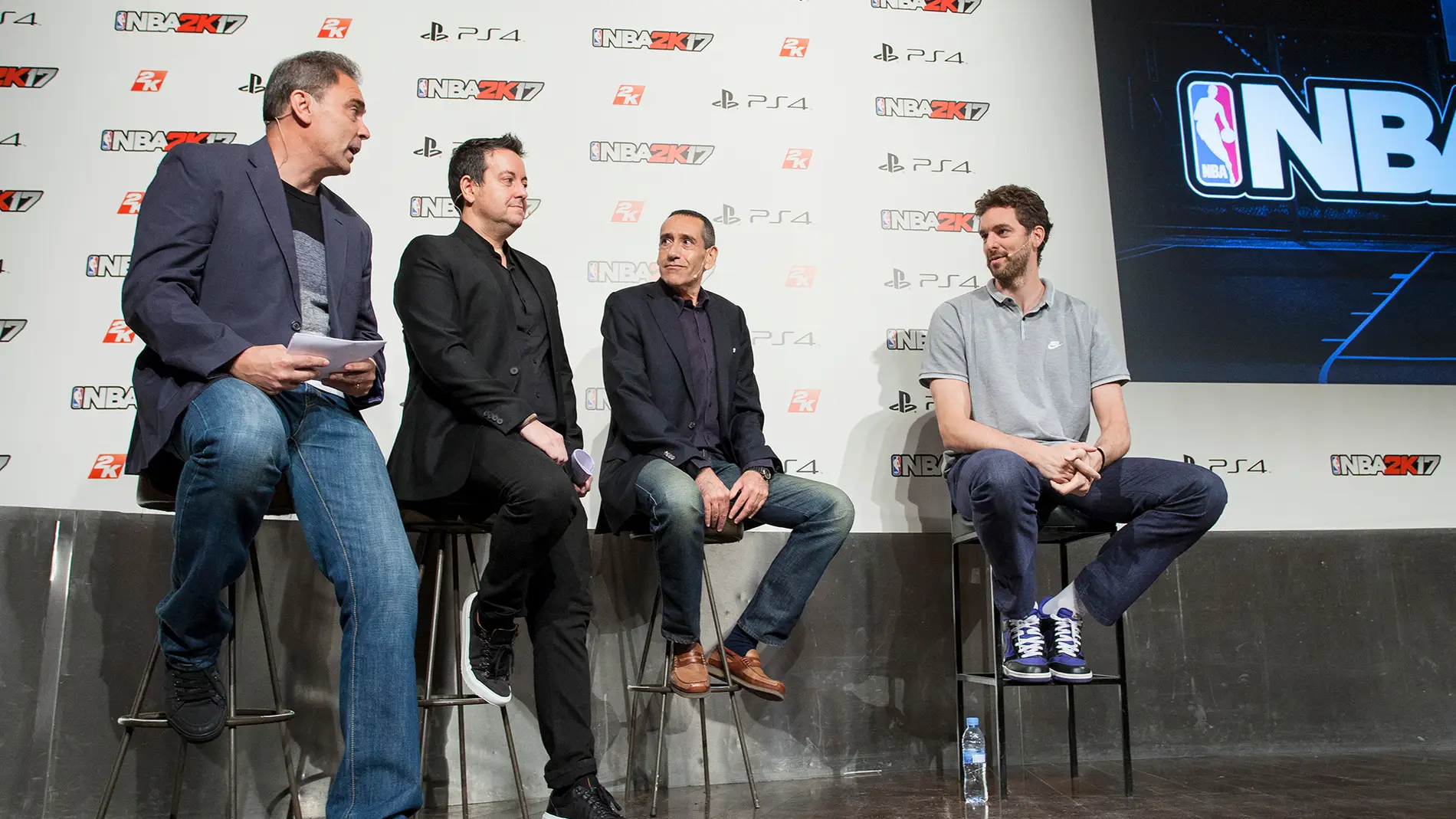 Presentación de NBA 2K17