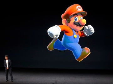 El creador de Mario Shigeru Miyamoto presentando 'Super Mario Run'