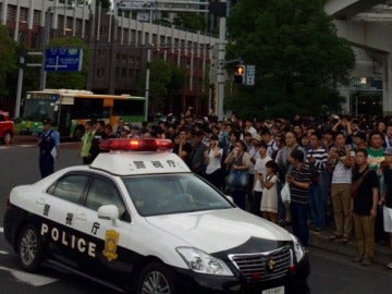 Jugadores de Pokémon GO en Japón