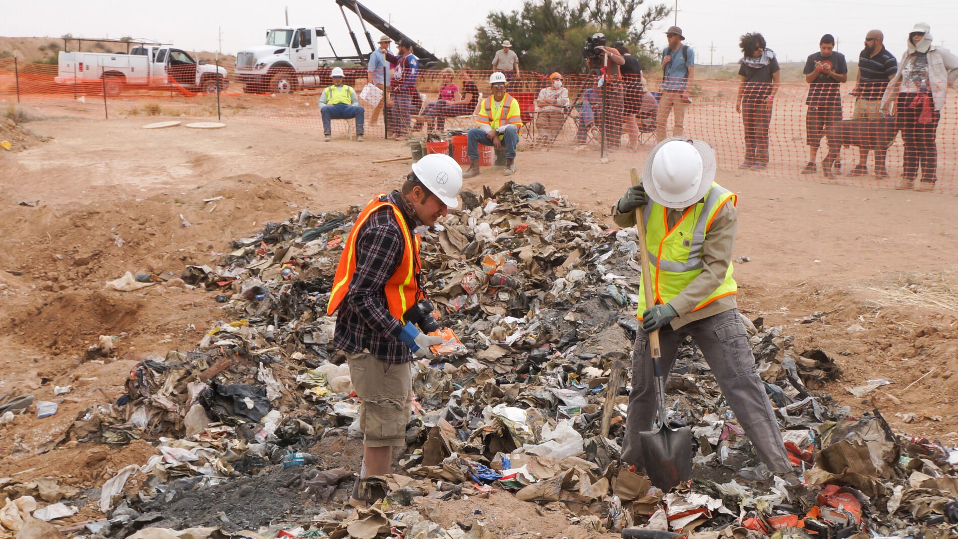 Excavación de los juegos enterrados de Atari