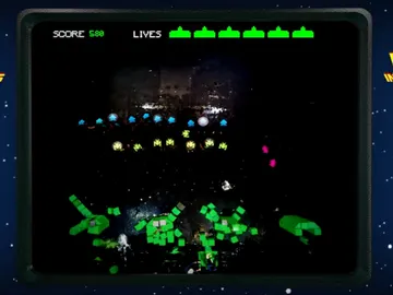 Space Invaders, versión humana Space Invaders, versión humana