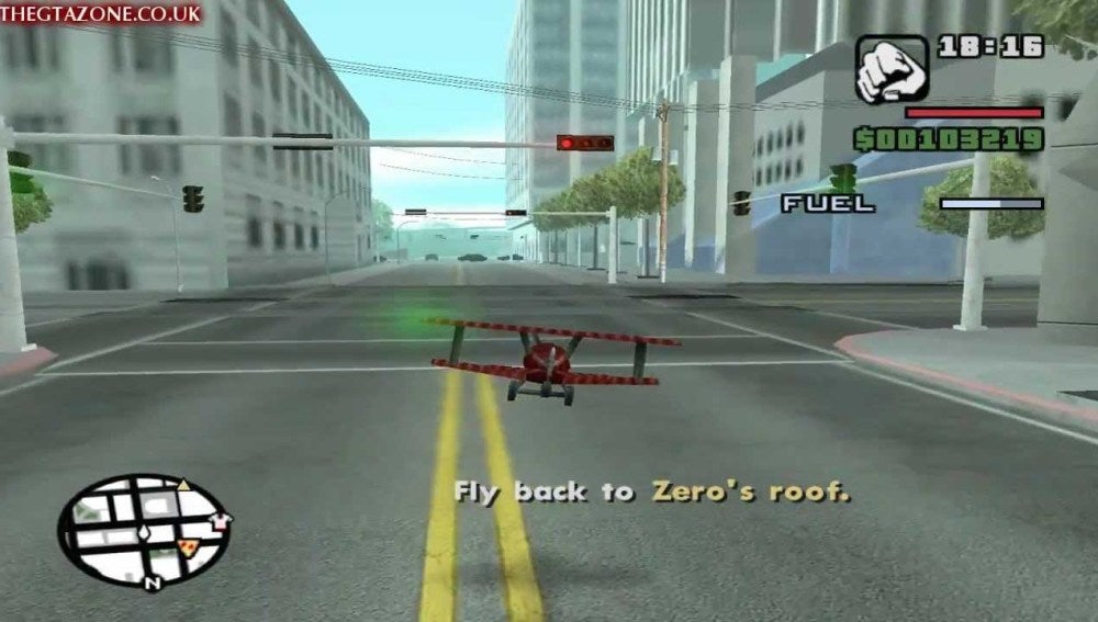 Avioneta de San Andreas