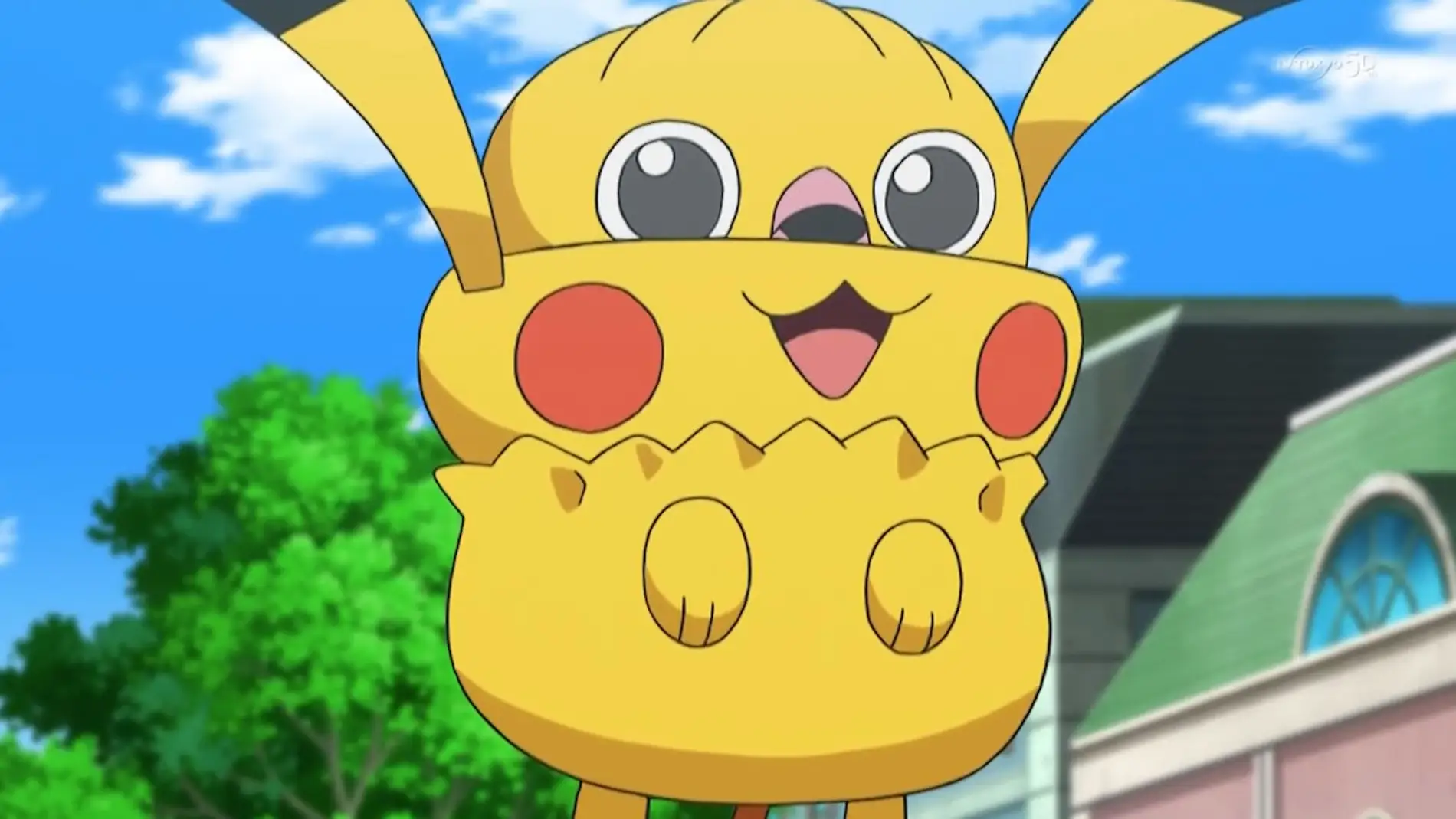 Disfraz de Pikachu en la serie