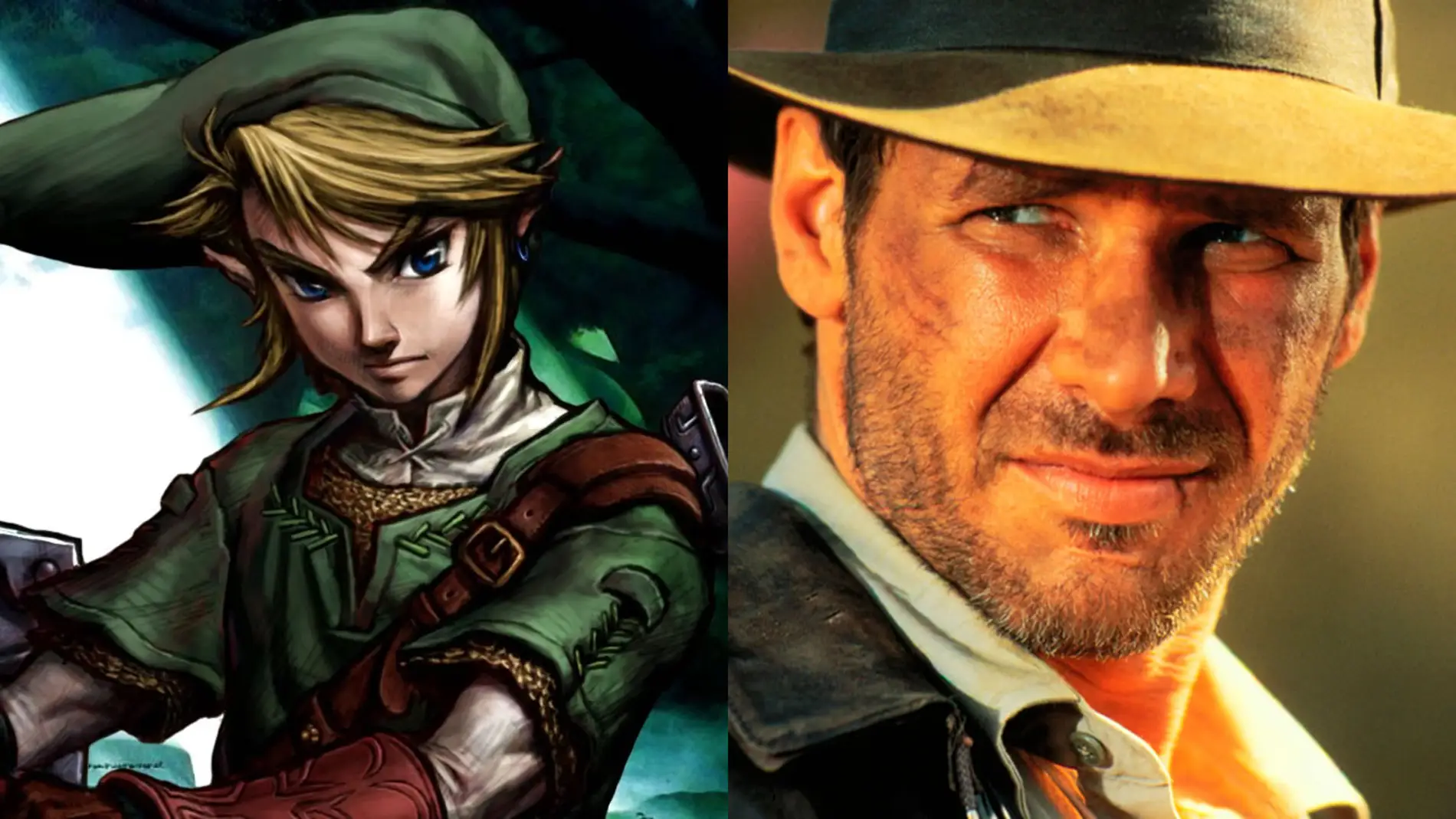 Link e Indiana Jones