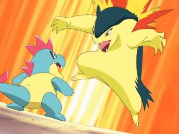 Croconaw y Typhlosion