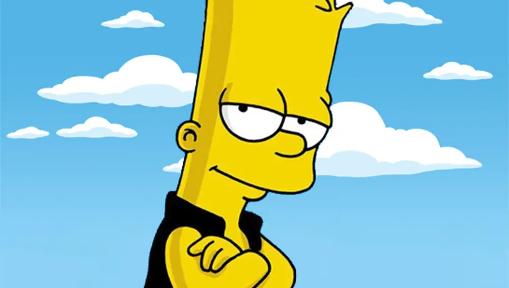 Bart Simpson escribe un especial mensaje sobre 'Velvet' en su pizarra