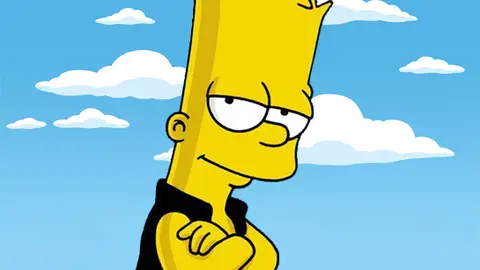 Bart Simpson escribe un especial mensaje sobre 'Velvet' en su pizarra Bart Simpson escribe un especial mensaje sobre 'Velvet' en su pizarra