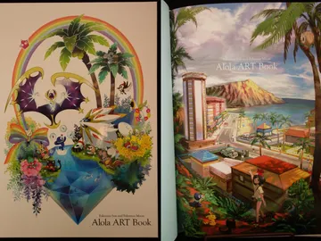 Ilustraciones de Pokémon Sol y Luna Ilustraciones de Pokémon Sol y Luna