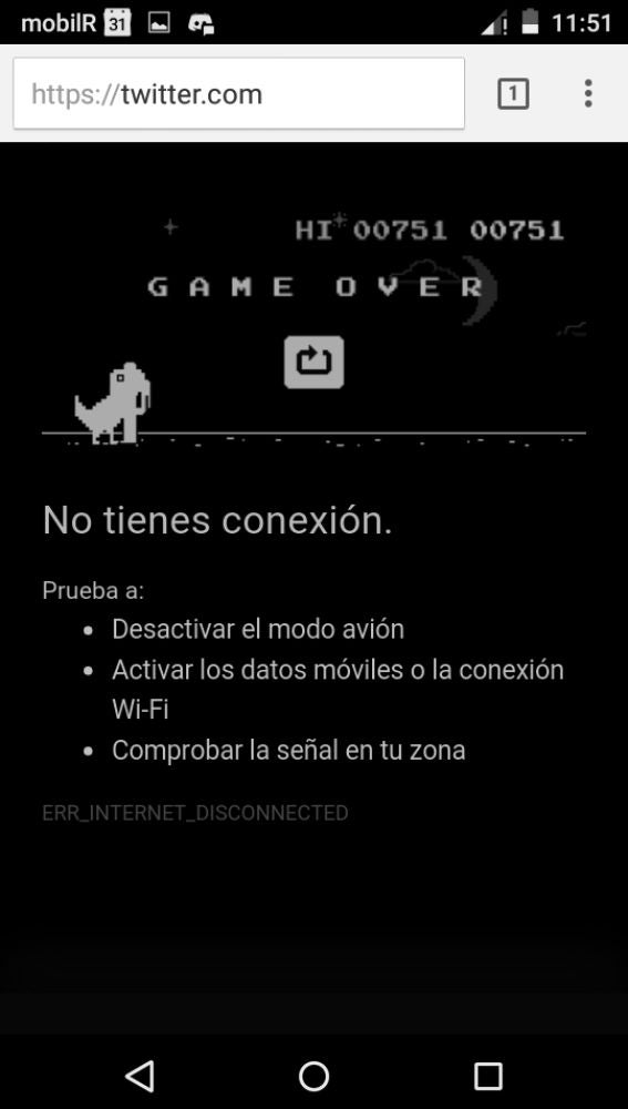 Juego del dinosaurio