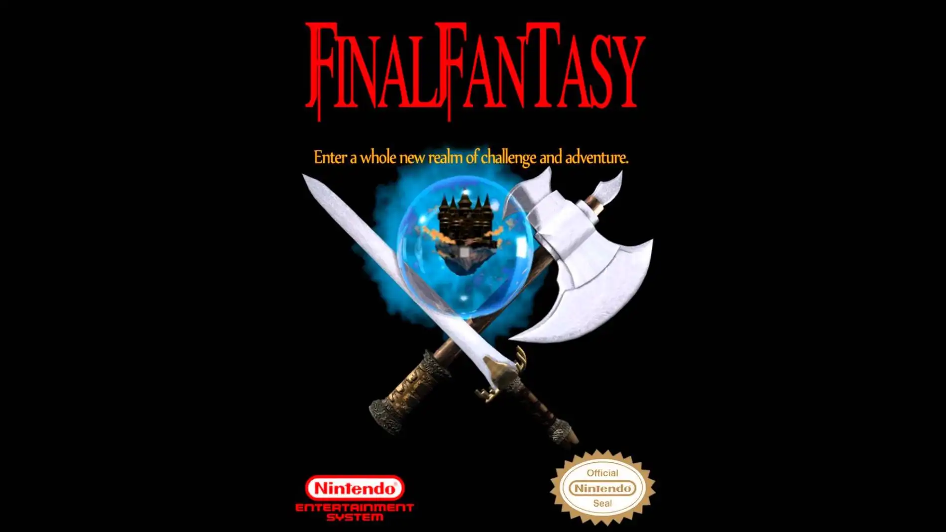 Carátula del original Final Fantasy de NES