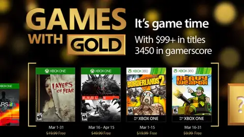 Juegos de marzo con Xbox Juegos de marzo con Xbox