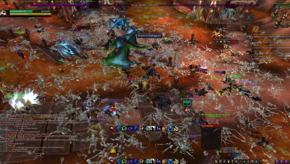 Ciudad desolada por el virus Sangre Corrupta