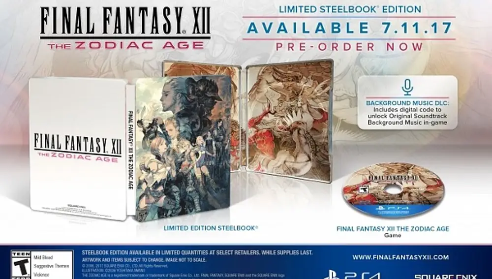 Edición limitada de Final Fantasy XII