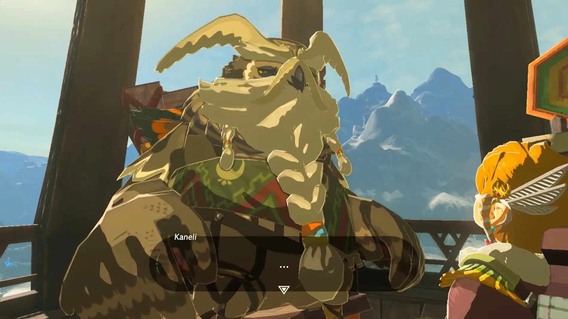Tyto, patriarca de los Orni en The Legend of Zelda: breath of the Wild