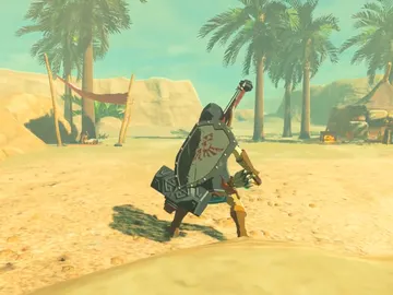 Desierto Gerudo en The Legend of Zelda: Breath of the Wild Desierto Gerudo en The Legend of Zelda: Breath of the Wild