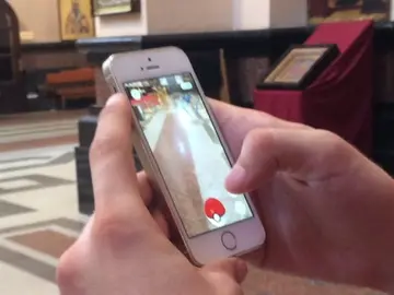Pokémon GO en una iglesia Pokémon GO en una iglesia