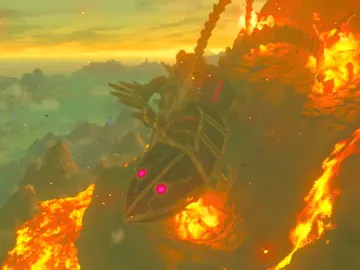 Bestia Divina Rudania en The Legend of Zelda: Breath of the Wild Bestia Divina Rudania en The Legend of Zelda: Breath of the Wild