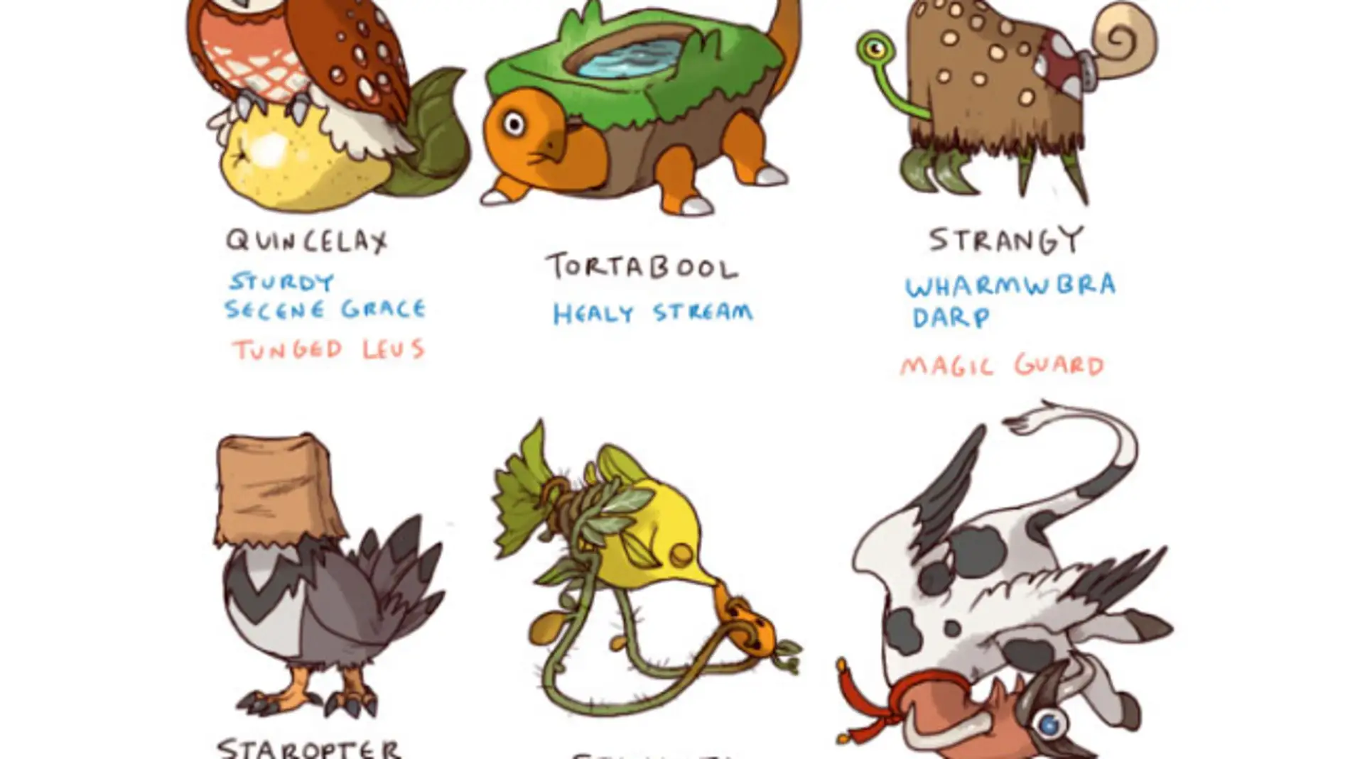 Pokémon creados por una red neuronal