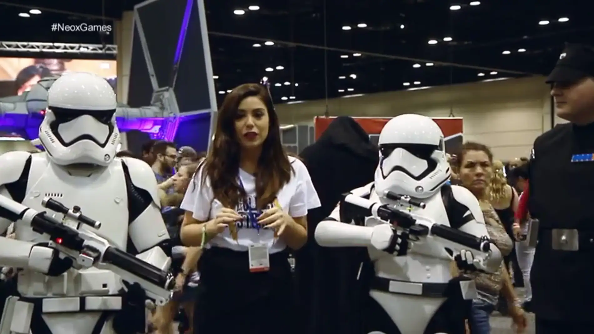 Frame 21.053678 de: 'Neox Games' celebra los cuarenta años de Star Wars en Orlando
