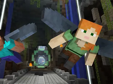 Minijuego Glide de Minecraft Minijuego Glide de Minecraft