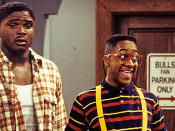 Steve Urkel y Eddie Winslow en 'Cosas de Casa' Steve Urkel y Eddie Winslow en 'Cosas de Casa'