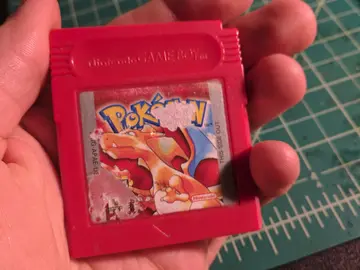 Cartucho de Pokémon Rojo Cartucho de Pokémon Rojo
