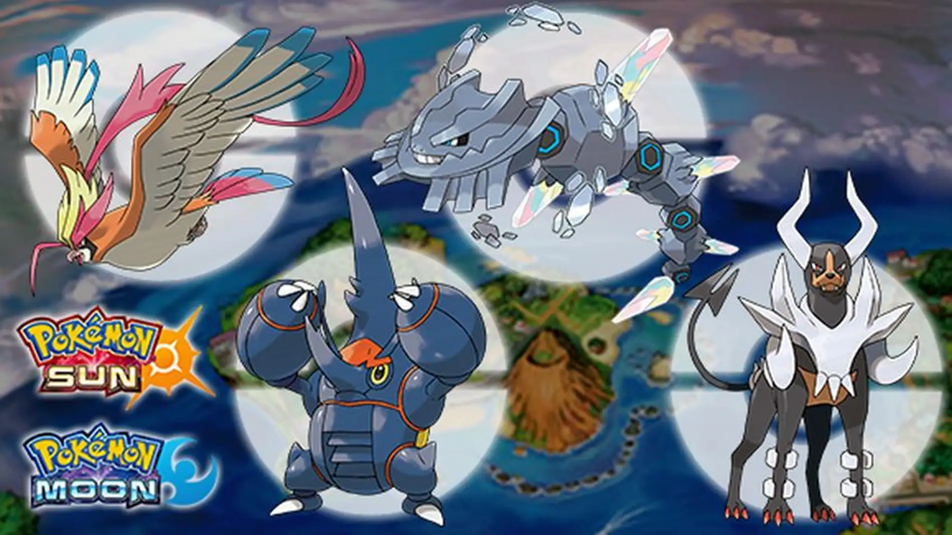 Cuatro nuevas megapiedras llegan a Pokémon Sol y Luna