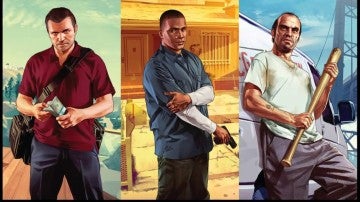Protagonistas de GTA V